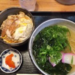 うどん和助 - うどんセット（ミニかつ丼）