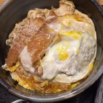 うどん和助 - ミニかつ丼　カツは薄めですが、味つけやとじ加減が良いです＾＾ｖ