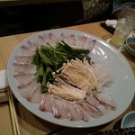 魚菜 由良 - 鯛しゃぶ