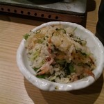 魚菜 由良 - 桜エビの入った炊き込みご飯