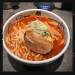 menyamusashi - 蒲辛らー麺 大盛り 900円