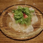 ラ プランシュ - 真鯛のカルパッチョ