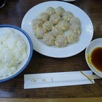 一芳亭 本店 - 名物しゅうまい　白飯（大）