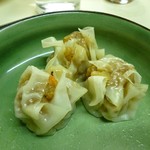 ジャパンラーメン高嶋 - しゅうまい（２個食べてしまいました）