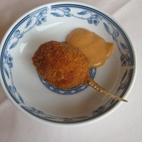 花梨 - 5000円のランチコース／蟹爪の揚げ物