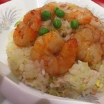 けん蔵 - 海老チャーハンアップ