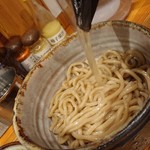 つけ麺 井手 - 遠慮なく掛けまっせ～(o^－^o)