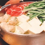 博多 表邸 - 料理写真:薩摩黒豚の柚子塩鍋^ ^