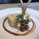 オッティモ・シーフード・ガーデン - セミベイクドチーズケーキ ‥ランチ利用でプラス400円