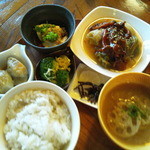 kokage - ロールキャベツランチ１２００円