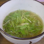 らー麺 塩や - つけだれ：柚子塩つけ麺（Ｈ２３．１２）