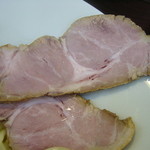 らー麺 塩や - チャーシュー：柚子塩つけ麺（Ｈ２３．１２）