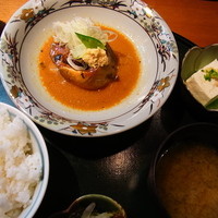 季節料理　根本 - 鯖味噌煮定食