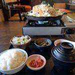 御食事処　あんき屋 - ジンギスカン定食～☆