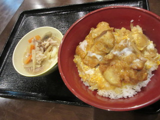 うどん工房 淡家 - かしわ天とじ丼