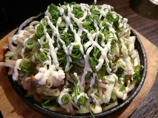 お肉と私の酒場 ハセガワ - ネギ塩焼きそば