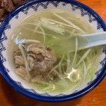 牛たん 太助 - テールスープ◎2019/4