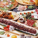 肉と魚と鍋 わがまま屋 - その他写真:いま話題のロングユッケ寿司コース