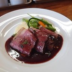 Cucina Italiana e Gastronomia CICCIO - ローストビーフ赤ワインソース  マッシュポテト添え