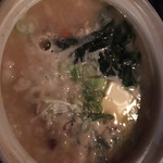 居酒屋 達磨 - しおバターぞうすい 800円 海鮮の旨味が凝縮されていて、さらにバターとの相性も抜群です！