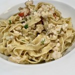 Trattoria Perla Cafe - 鮃のタリアテッレ、おいしい！！！