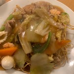 南海飯店 - かたい焼ソバ①