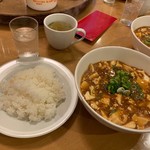 南海飯店 - 日替定食(麻婆豆腐)①