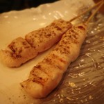地鶏専門おちば屋 HANARE - 焼きものセット5から
ささみ焼き♪スパイシーな塩が美味しい(*´艸`*)