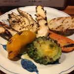 Teraya - 野菜の炭火焼（ハーフ）
