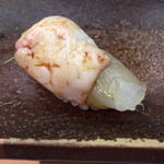 すし匠 - かわはぎ肝乗せ 握り