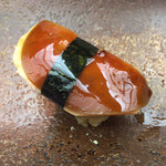 すし匠 - 鮟肝西瓜 握り