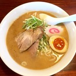 笑麺 - 白まる 上麺