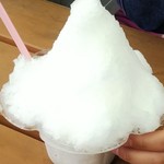 ミリオン エッグ カフェ - ふわふわかき氷 みぞれ(税込)400円 ※拡大 (2019.05.01)