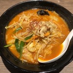 伝丸 - 辛味噌野菜ラーメン