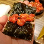 焼肉 ジャンボ - 韓国のりで巻いたり