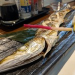 旬魚菜 しら川 - カマス塩焼き