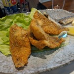 旬魚菜 しら川 - 黄金アジフライ