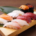 Sushi Izakaya Mangetsu - おまかせ握り