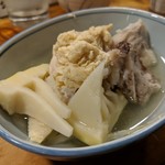 天史朗鮨 - スズキと筍の塩煮