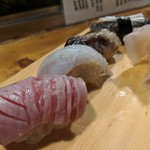 天史朗鮨 - おまかせ握り4種