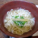 風遊斎 - 素ソバのアップ