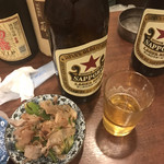 立ち呑み くにし - オクラ昆布