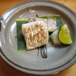 日本橋橘町　都寿司 - 太刀魚の塩焼き（2011/12追加）