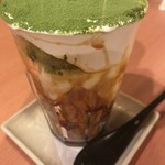 Umi he - 抹茶と豆乳クリームの〆パフェ