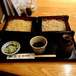 やぶ善 - 絶品中華麺とそばの合わせ。