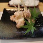 季節料理 よし野 - 鶏肉の谷中ショウガ巻きの唐揚げ