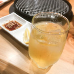 神戸牛焼肉&生タン料理 舌賛 - お茶割り