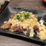 朝挽き鶏 炭火串焼き 牡丹 - 