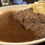 広尾のカレー あにき - 黒毛和牛のカレー、肉、しっかり入っています！（２０１９．４．１０）