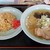 やましょう - らーめんチャーハンセット(750円)です。